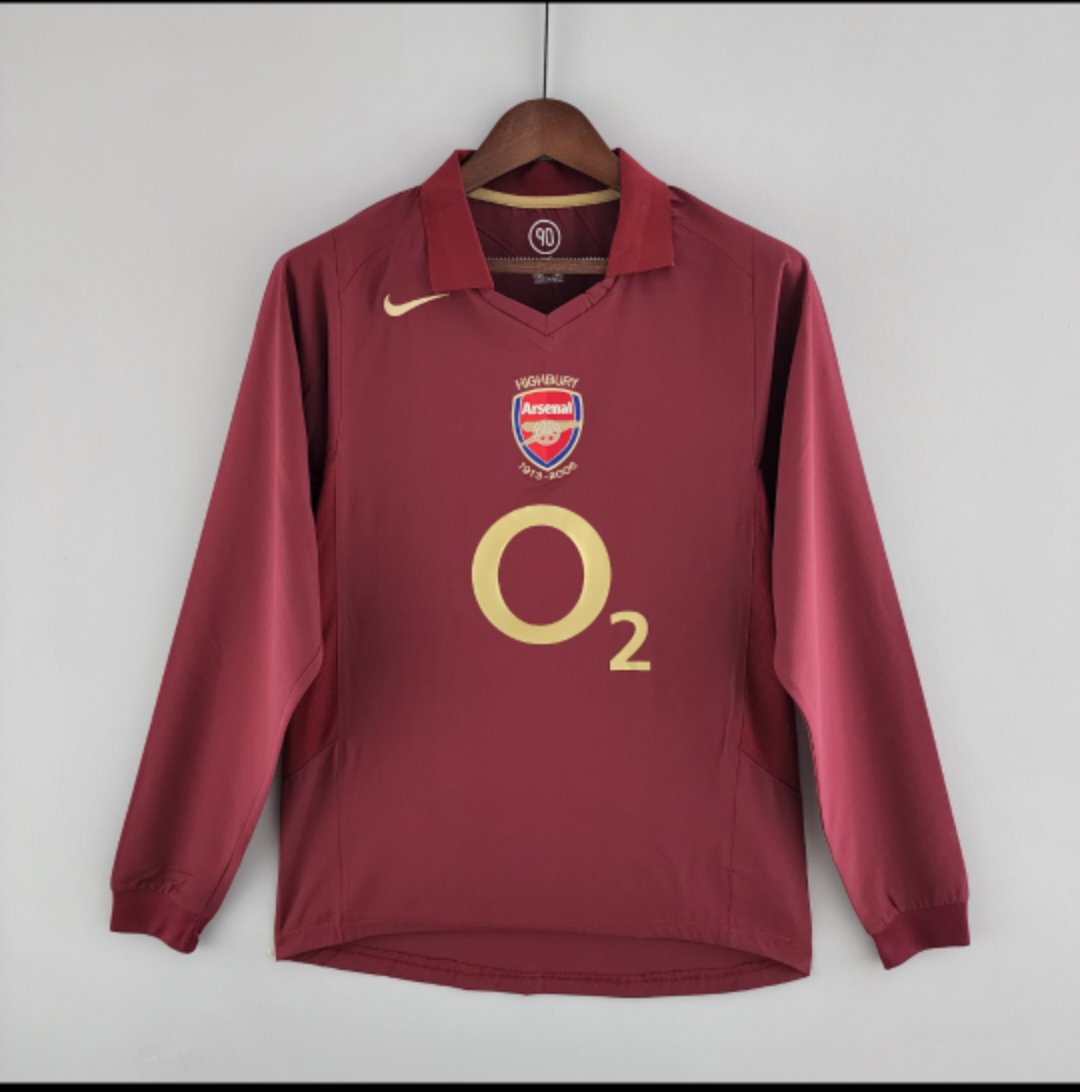 Arsenal Retro 05 Home Kit