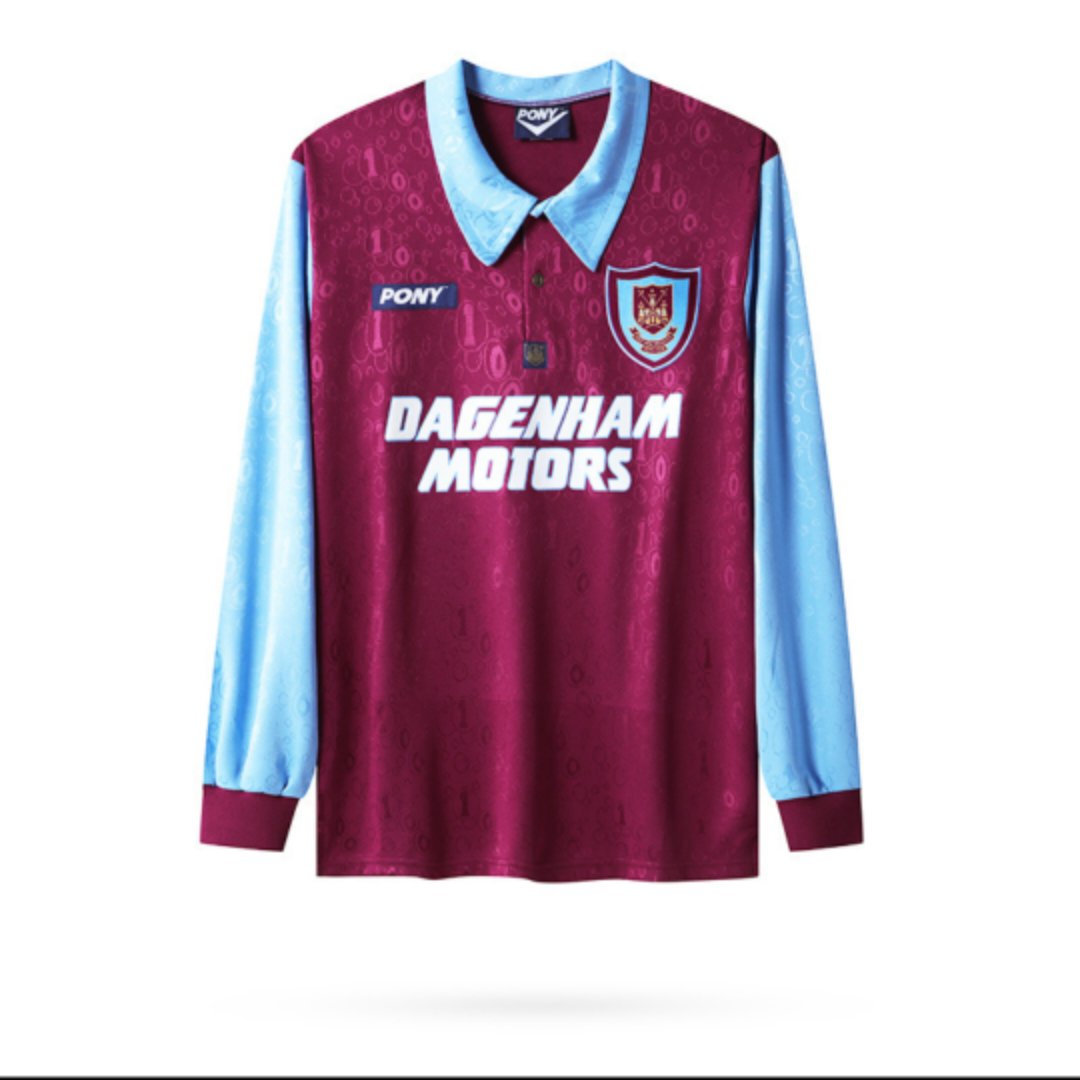 West Ham Retro 95/97 Home Kit