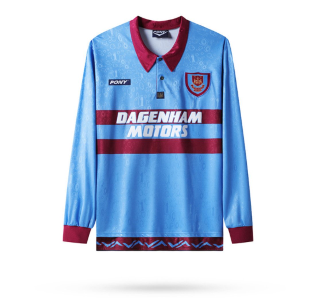 West Ham Retro 95/97 Away Kit