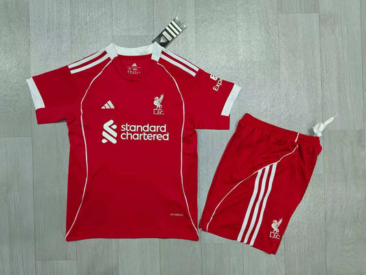 Liverpool 25/26 Home Children’s Kit