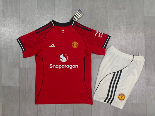 Manchester United 25/26 Home Children’s Kit
