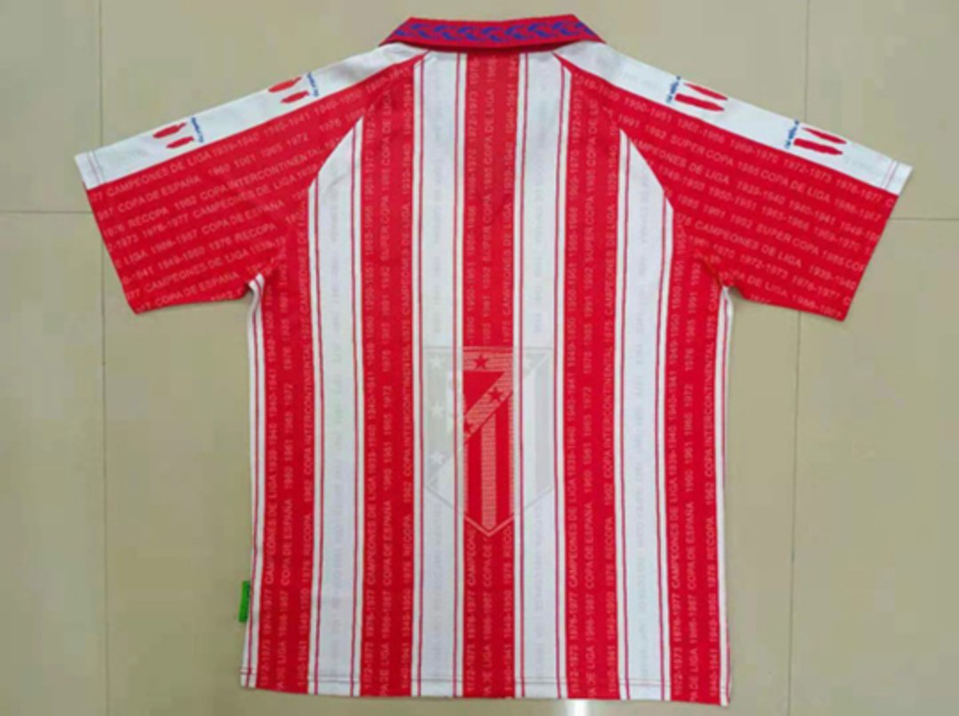 Atletico Madrid Retro 95/96 Home Kit