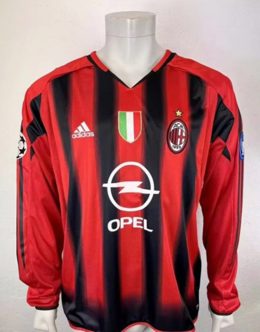 Ac Milan Retro 04/05 Home Kit