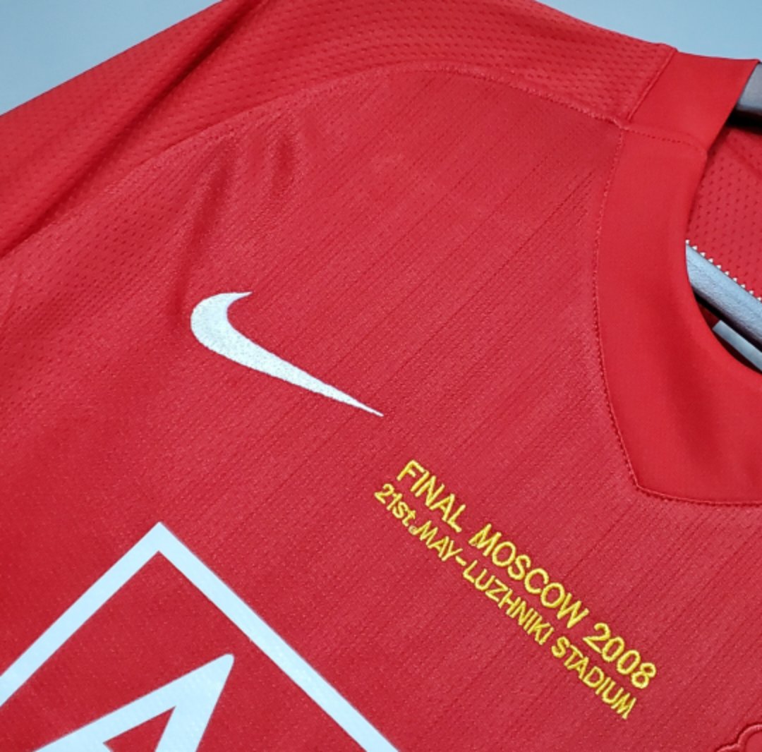 Manchester United Retro 08 Home Kit