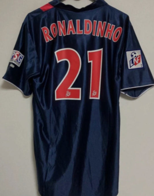 PSG Retro 'Ronaldinho' 01/02 Home Kit