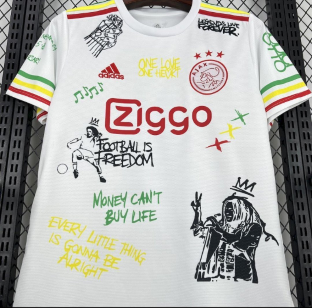 Ajax 'Bob Marley' White Kit
