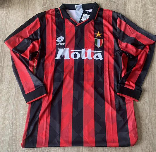 AC Milan 'Maldini' 93/94 Long Sleeve Kit