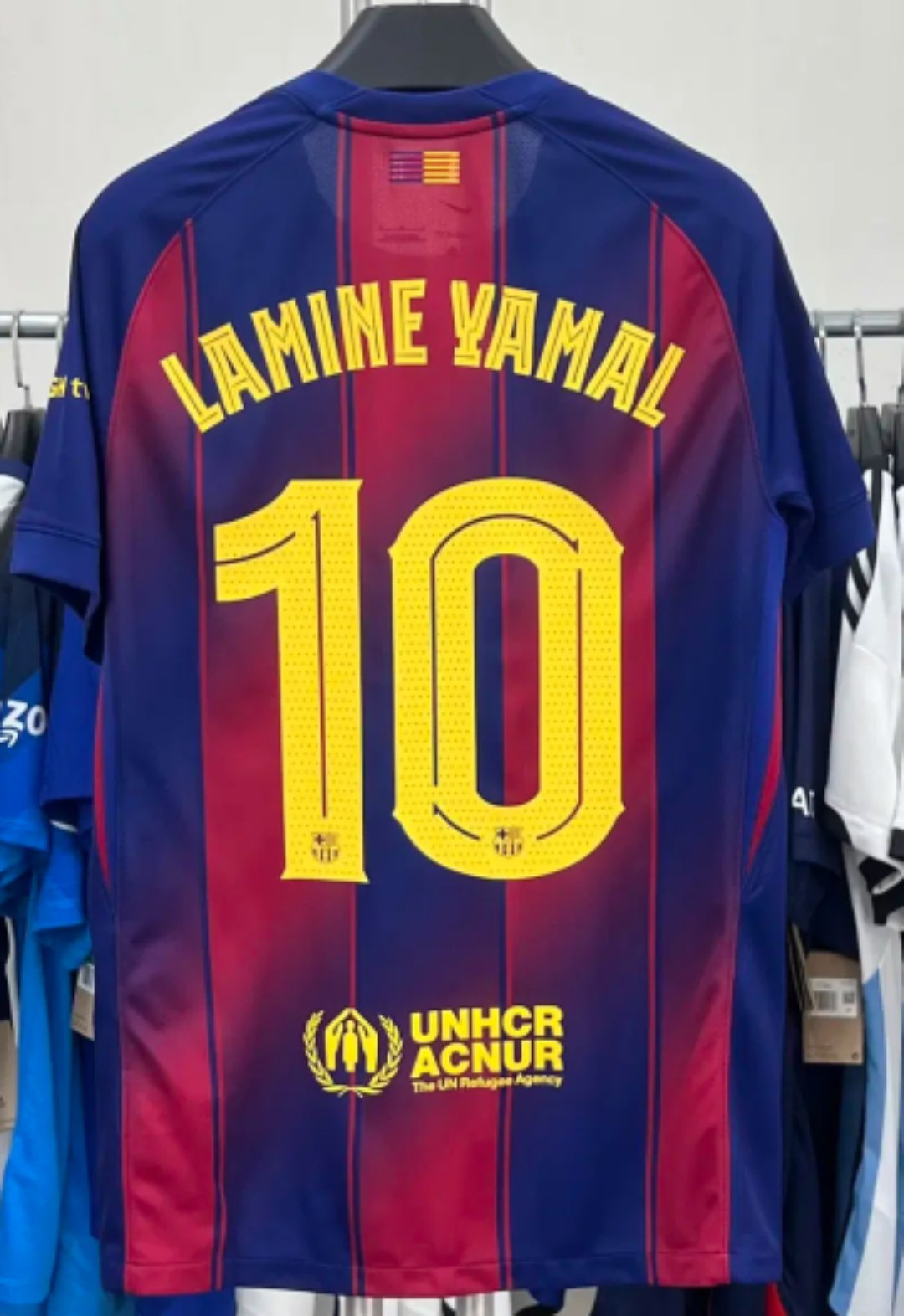 Barcelona 'Lamine Yamal' 25/26 Home Kit