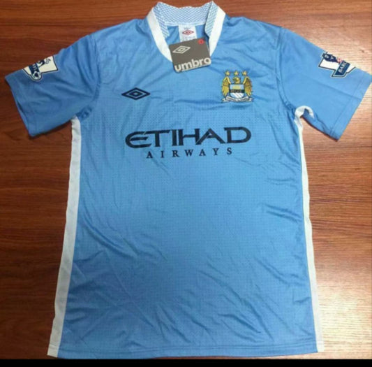 Manchester City Retro 11/12 Home Kit