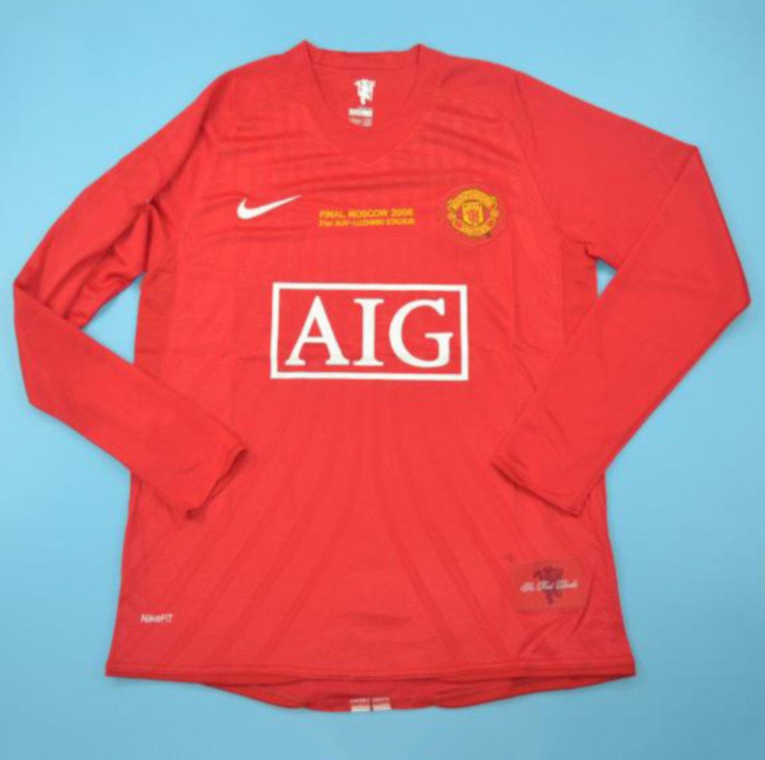 Manchester United Retro 08 Home Kit
